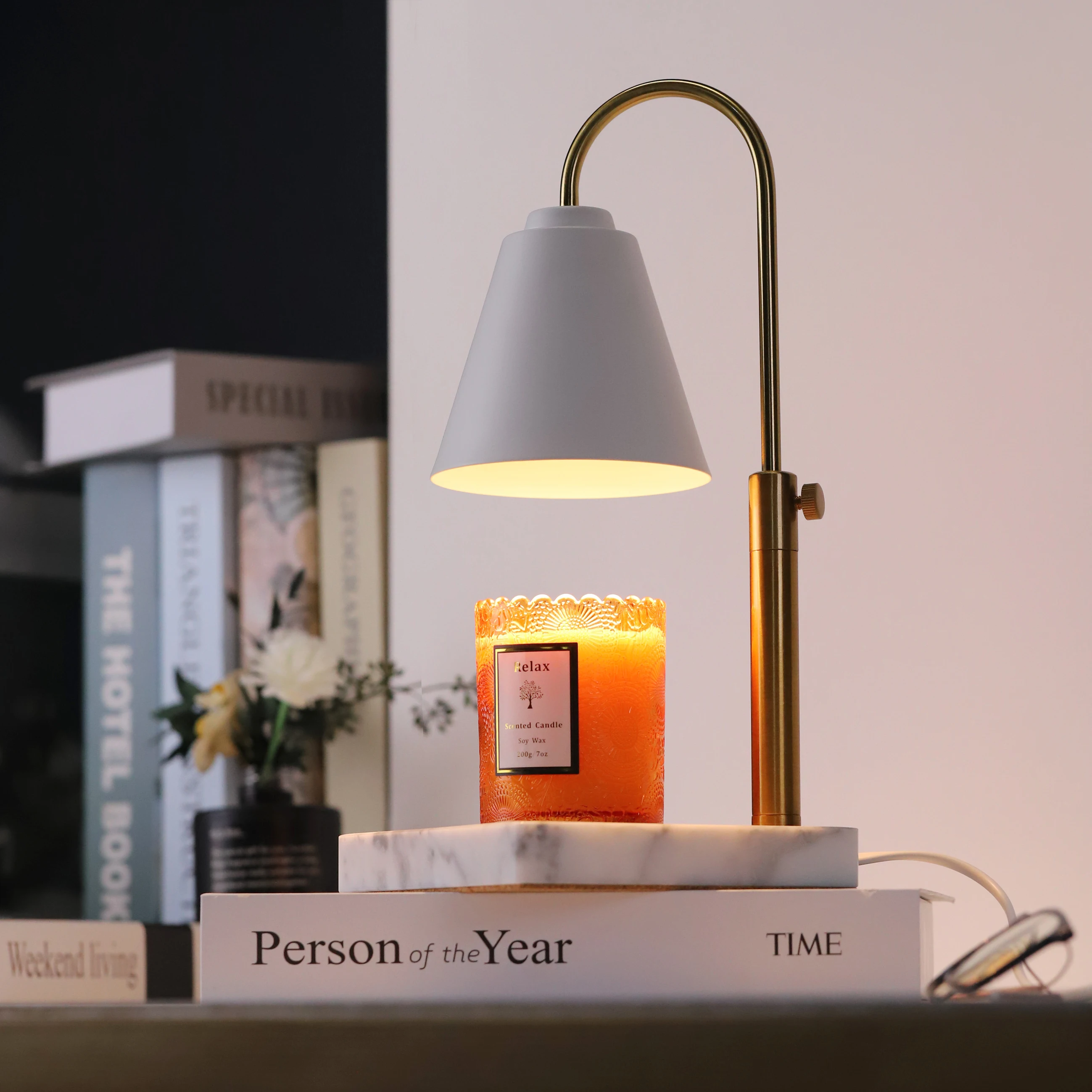 Hot candle Warmer lamp incense GU10 Wax Melt Burner New Year gift aromatherapy lamp Home decor night light