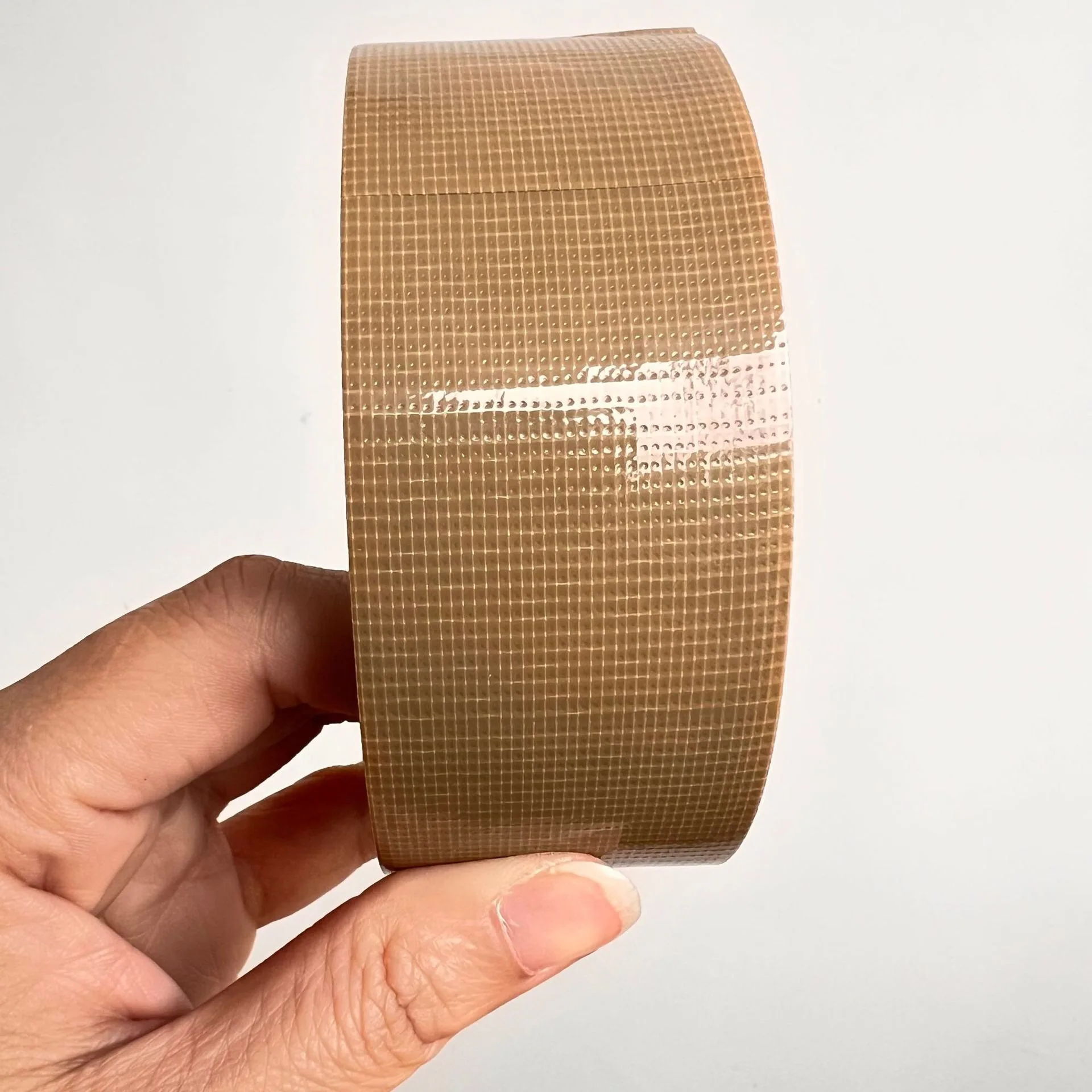 High viscosity double sided fiber mesh tape fiberglass filament glass grid adhesive tape
