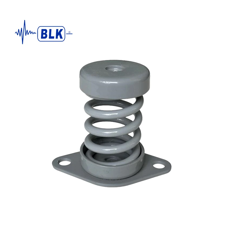 Cheap Custom Baking Paint Anti-Rust Outline Border Spring Isolator Absorber For Air Compressor