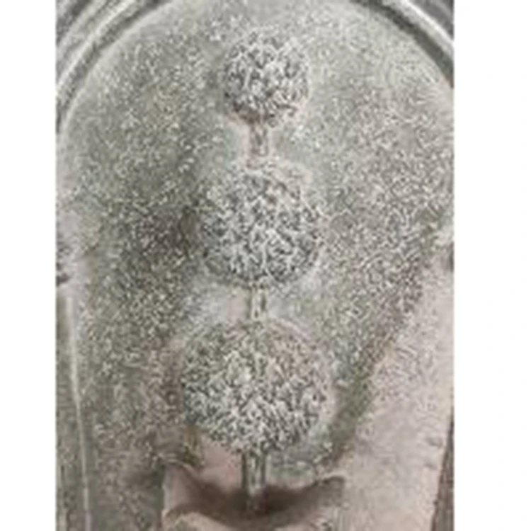 Wall hanging Fiberglass Portable Modern Garden Outdoor Solar Water Wall Fountain