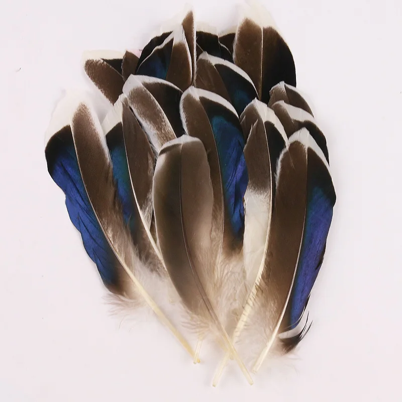 Wholesale dyed duck feathers 10-15CM DIY fashion designer handmade Dreamcatcher clothing decorative craft decoration