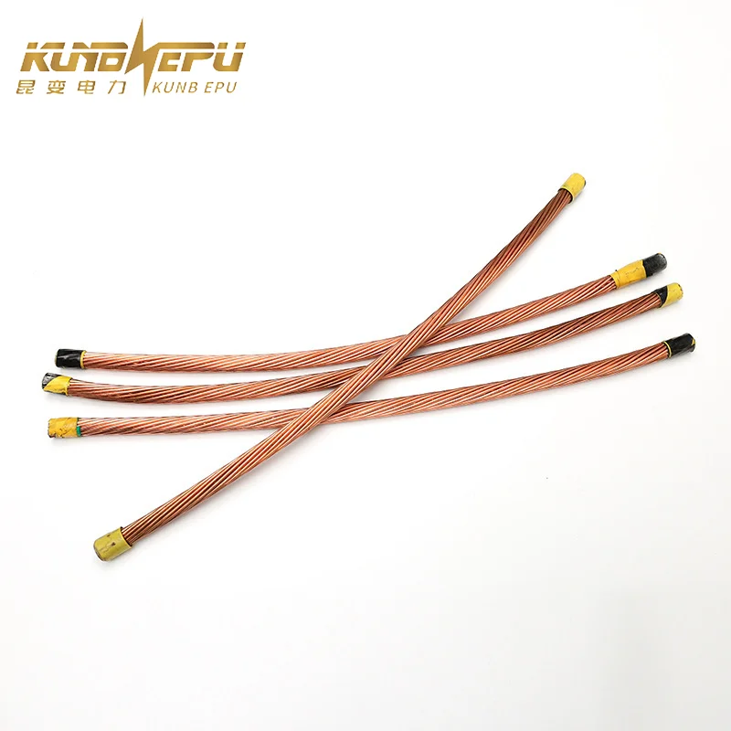 KUNB customized high quality 2.5mm multi strand 18 12 4 gauge bare copper wire solid conductor
