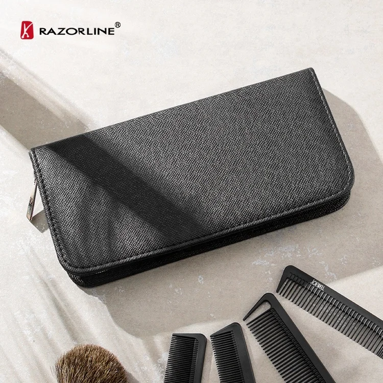 Парикмахерская сумка GVA029M 2 шт. Ножницы Парикмахерские парикмахерские салонные кожаные сумки держатель чехол для инструментов