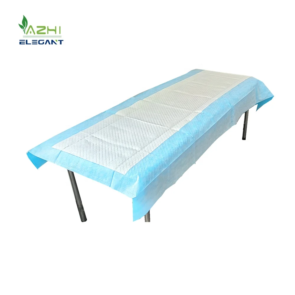 OEM Manufacturer 60*60cm, 60*90cm, 210*120cm Absorbent Bed Under Pad bed sheet Adult Care Hospital Nursing Disposable Underpads