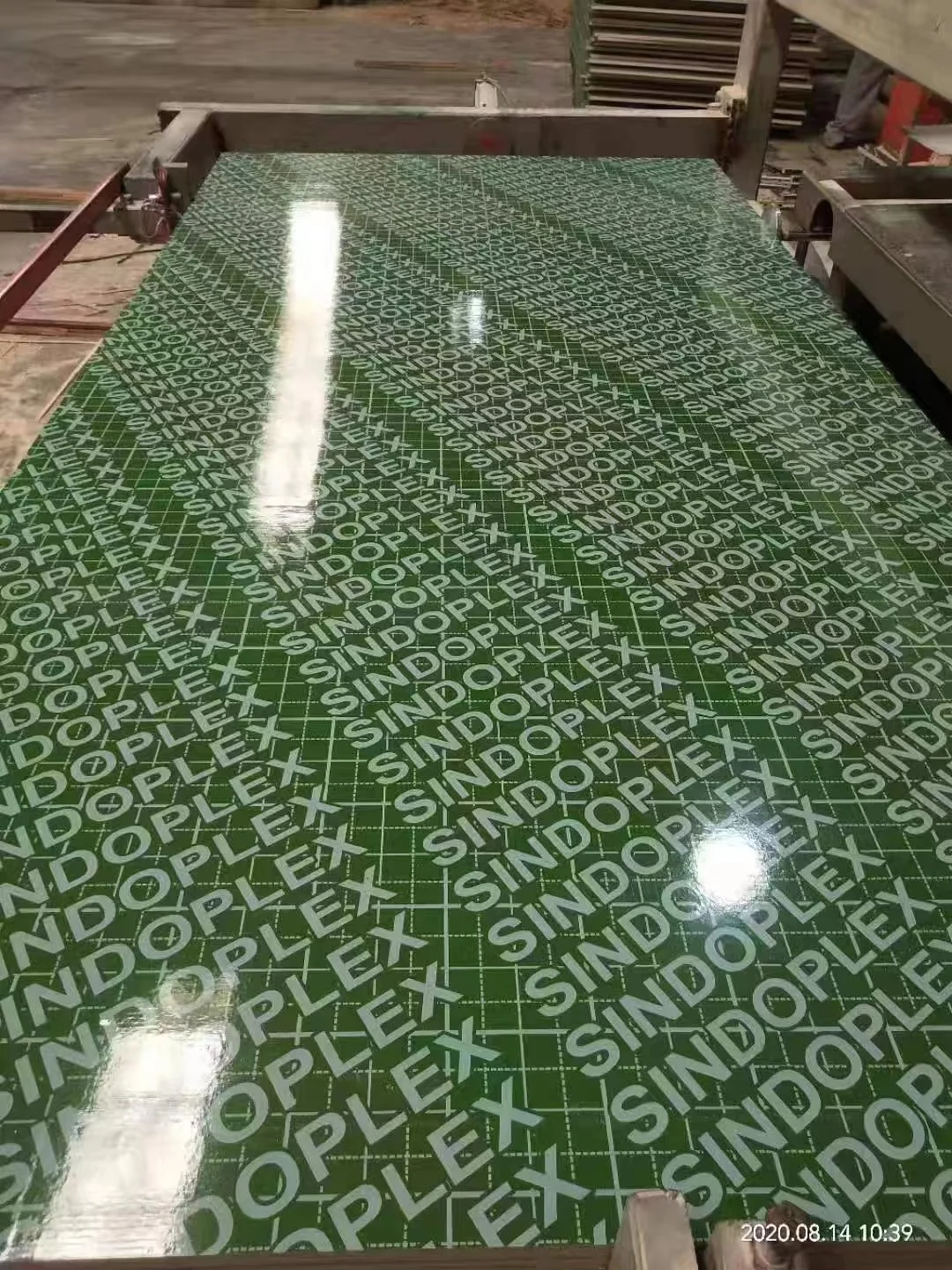 Waterproof Plastic Coated Laminated Film Face Plywood PP Plastic Plywood for Constructions