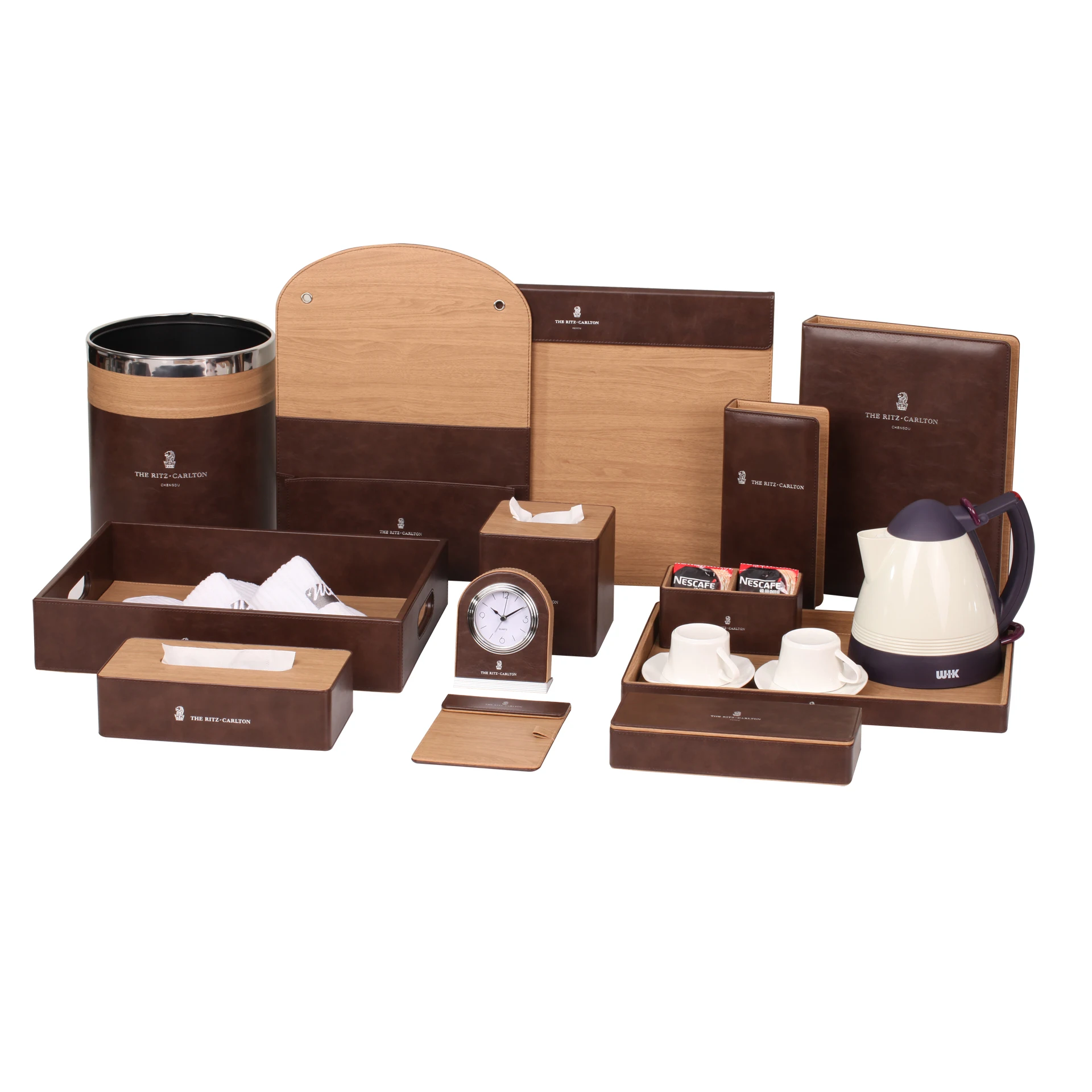hotel  equipment guest room items guestroom supplies amenities kit leather accessories products sets for hotels & resort