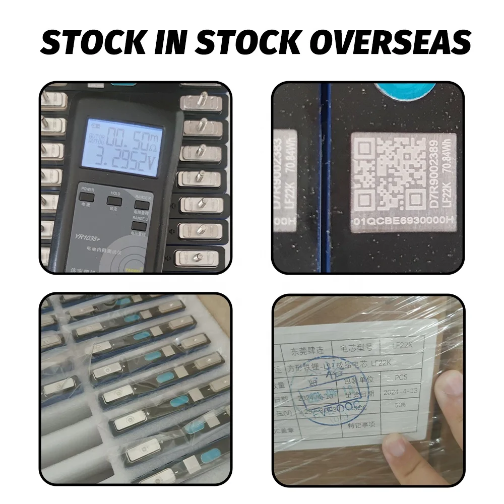 EVE LF22K Lifepo4 3.2V 22Ah Original Brand New A Grade Cell High Rate 4C Discharge For SIY Solar System Power Tool Car Audio