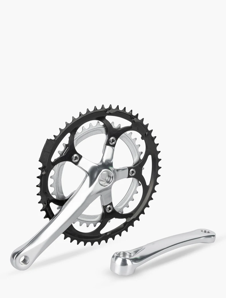 Manufacturer mtb Crank Set Chainwheel Aluminium Bicycle Crank Set Belt Drive Cycle Part Bicycle Crank Axle