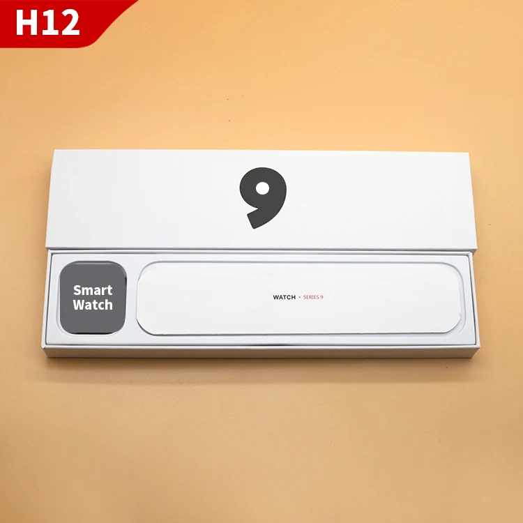 2023 New H12 Pro Series 9 Smart Watch 1.91 Inch Nfc Fashion BT Call Heart Rate Blood Oxygen Detection Smart Watch