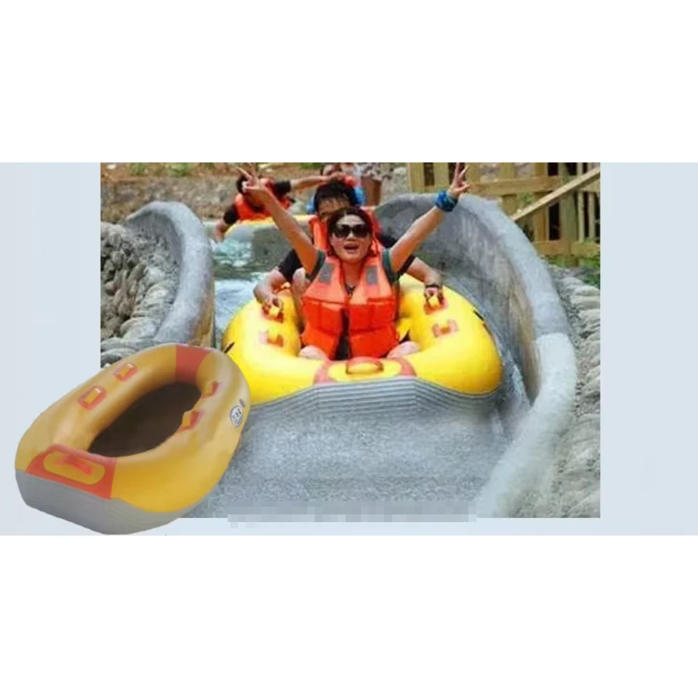CNWAGNER 12ft Commercial Grade Inflatable Drift Boat White Water Raft for River Fishing Lake Rescue Made of PVC Drop Stitch Hull