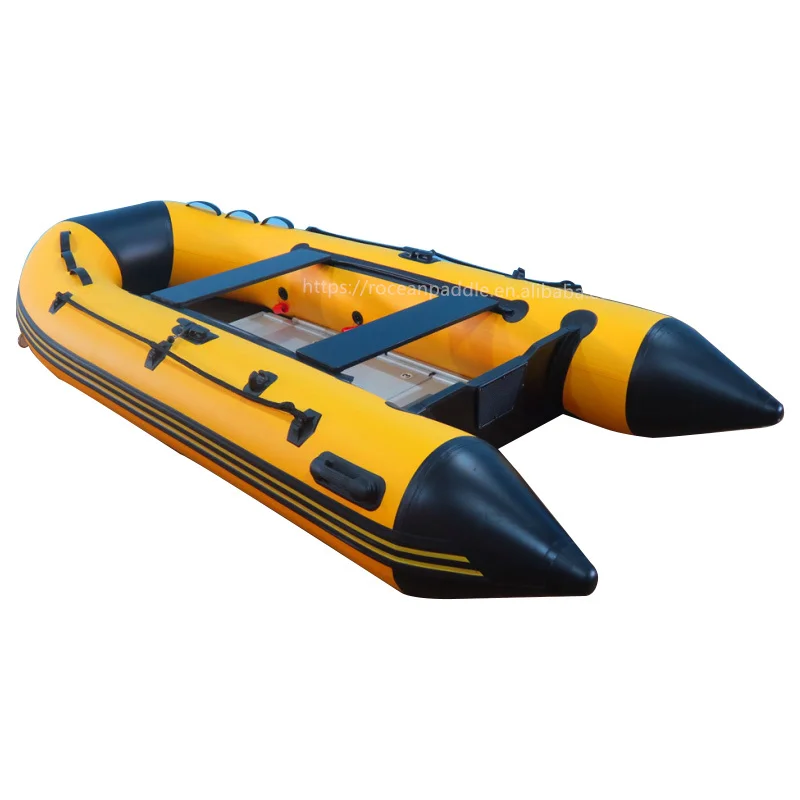 Factory 2 -6m Inflatable Boats Hypalon or PVC Rescue boat Rowing Boat inflatable with engine