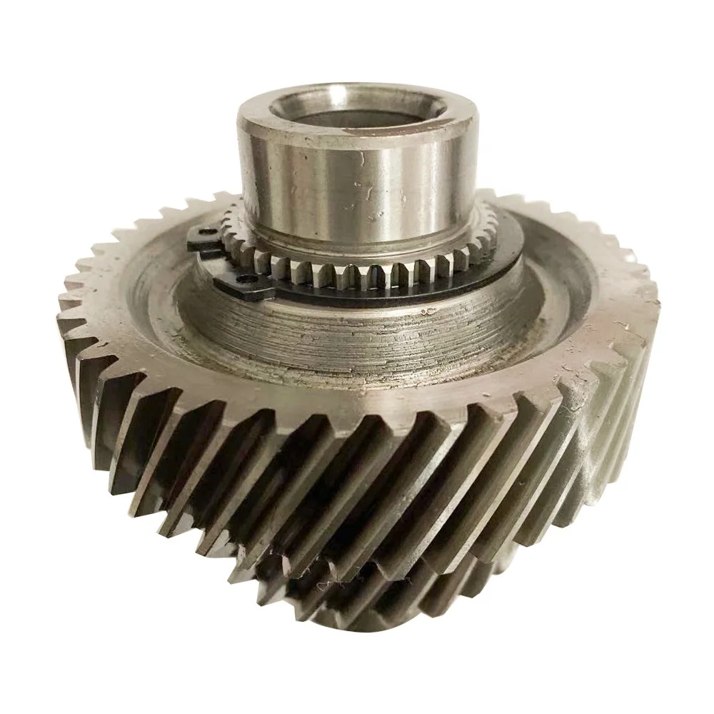 
Custom Design EN24 Forging Steel Transmission Helical Pinion Gear Shaft 