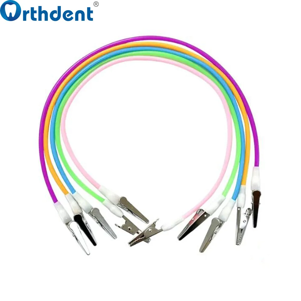 1 шт. стоматологические нагрудники держатель для салфеток 50 см длина зажим из нержавеющей стали гибкий силиконовый шнур стоматология лабораторные принадлежности материалы