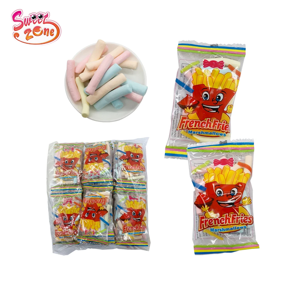 French fries shape Marshmallow Soft Cotton Candy