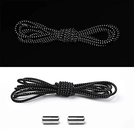 Tieless Shoe laces for Sneakers,No Tie Shoelaces for Kids Adults,Stretch Elastic Shoe Laces for Men Women