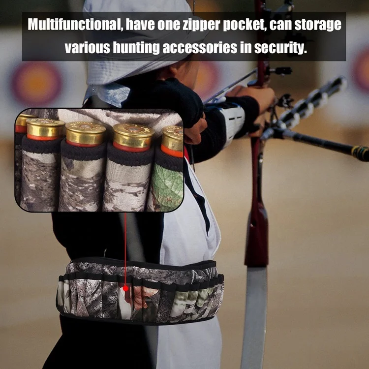 Super September quick shipping 27 Rounds Camouflage Waterproof Neoprene Bullet Bag for hunting