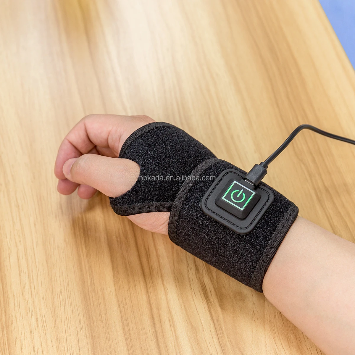 Rehabilitation Therapy Supplier  Electronic Wrist Heating Hand Muscle Joint Pain Relief Hot Compress Hand Therapy For Hand Wrist