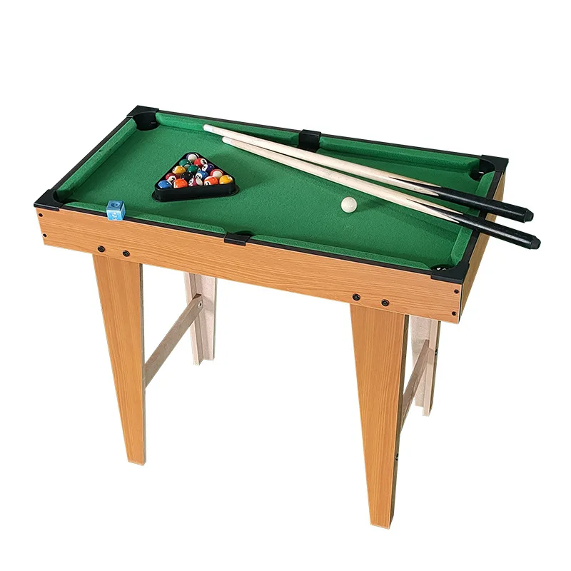 Wooden Large Pool Table Game Board Game Set Tabletop Billiard Game For Home Play