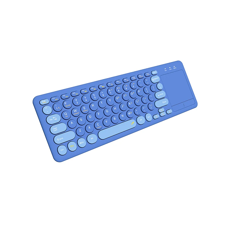 Wireless Bluetooth Keyboard with Touchpad And Easy Media Control For Office Tablet / Phone / Computer / Laptop