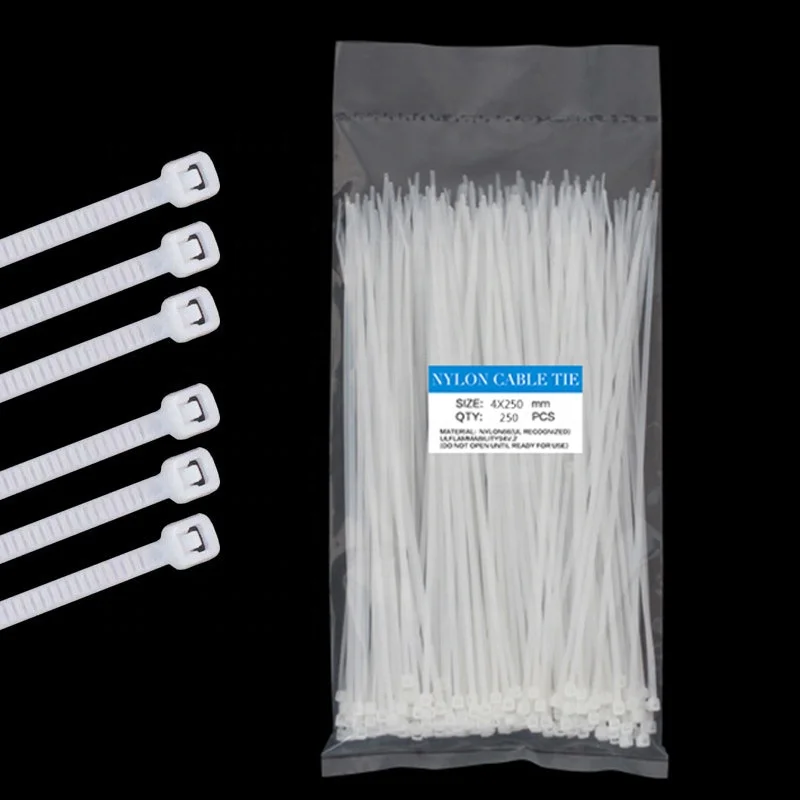 CHCC High Quality Plastic Nylon Cable Tie Low MOQ