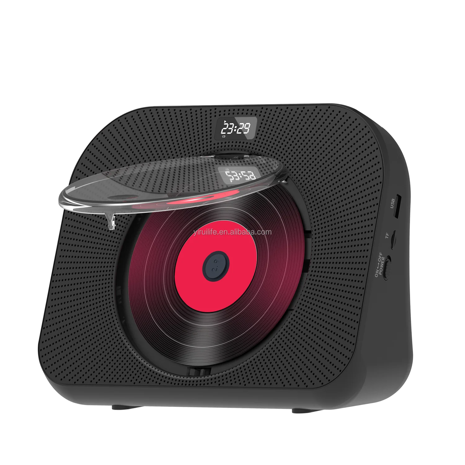 Music Player Remote Control Stereo kids Speaker Home cd player portable