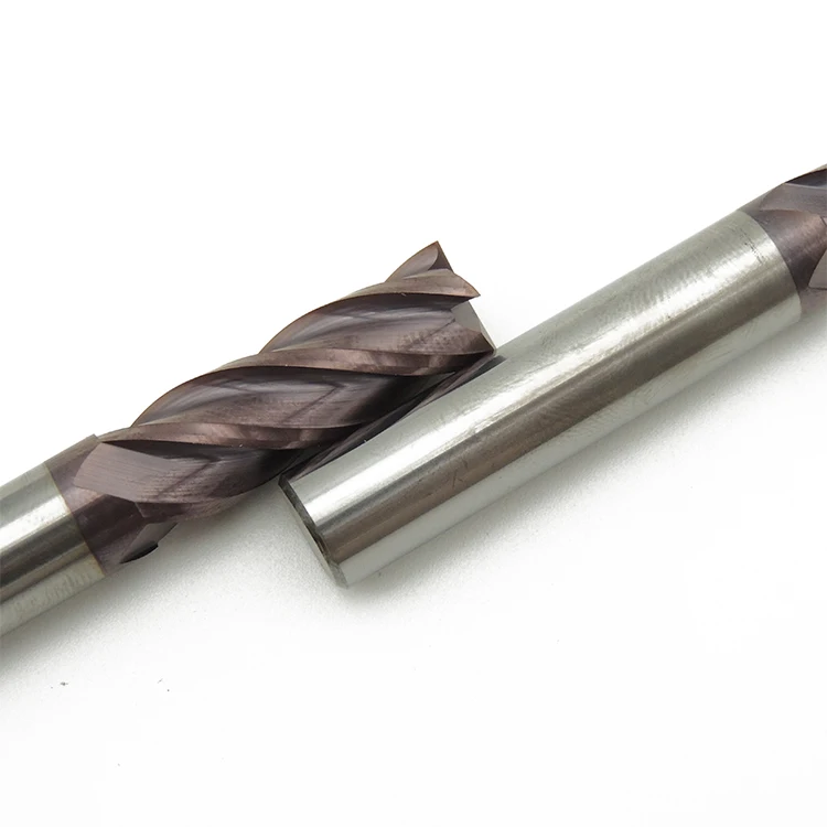 
Hot-selling milling cutter 4-edge end mills Slot mills Solid carbide CNC slot drilling and milling cutter 