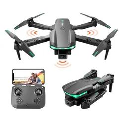Cheap KK3 Pro Three-way Obstacle Avoidance WiFi FPV with 4K Dual HD Camera Smart Hover RC Drone Quadcopter