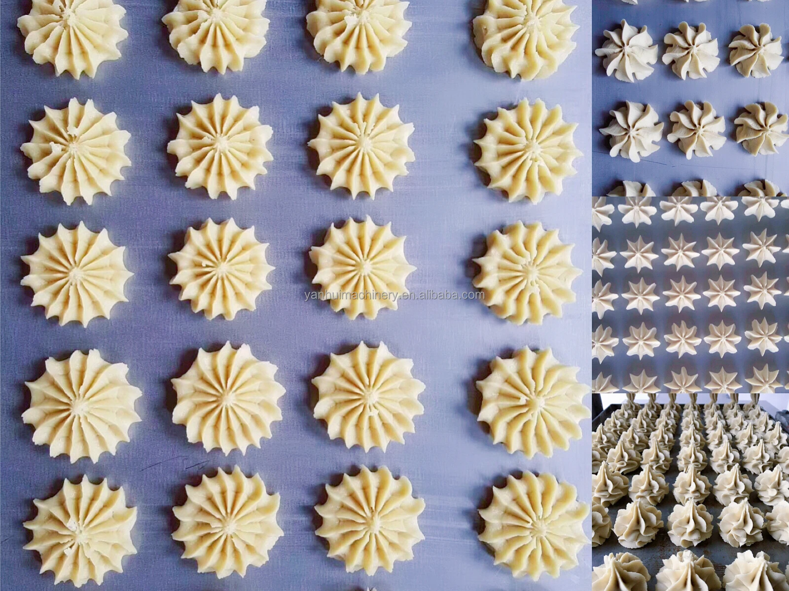  Cookie Making Machine Automatic Biscuit Production Line Small Extruding Maker Cake Batter Depositor Wire cutting