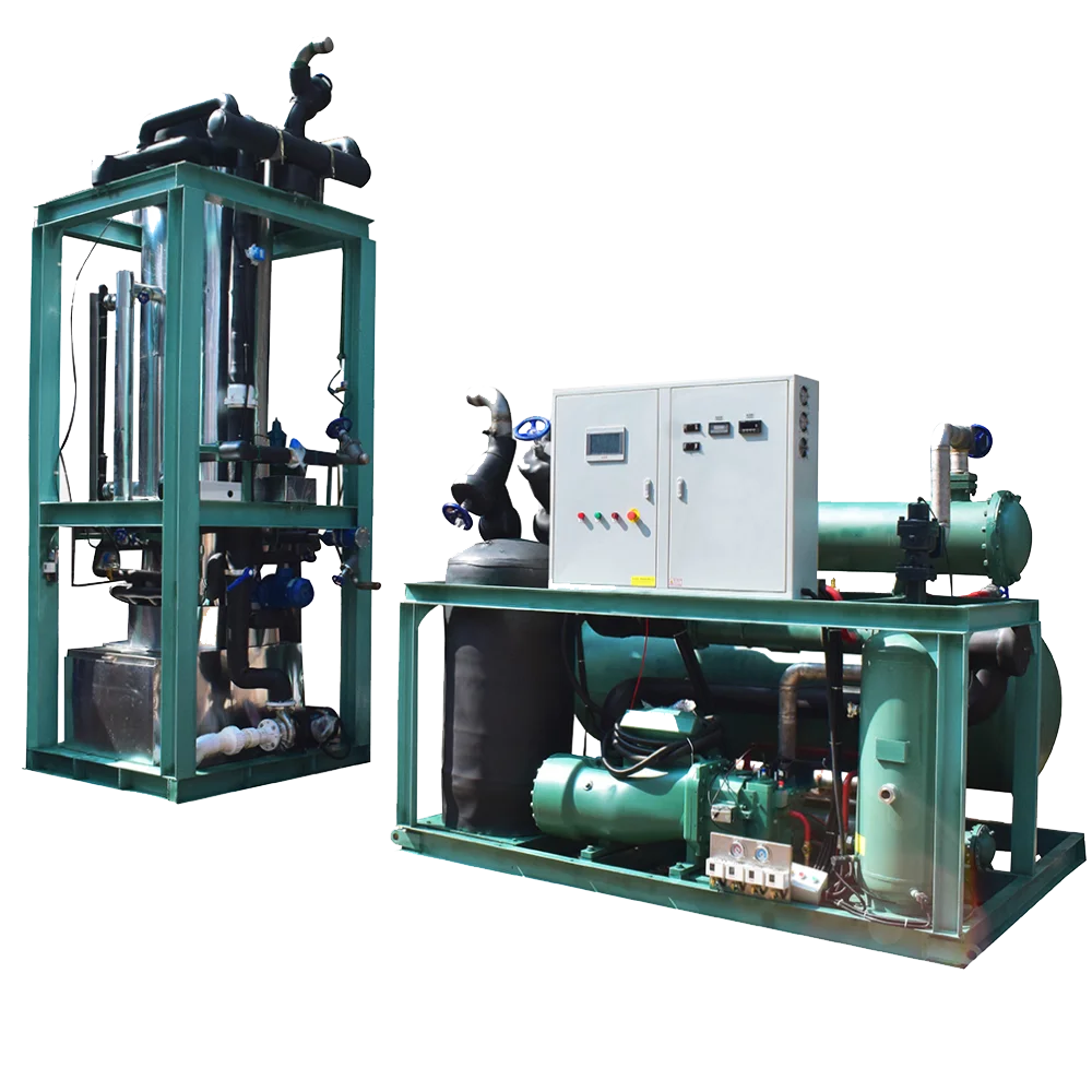 Ice Maker Machine Tube Ice Maker Machine For Food Drinking Automatic Tube Ice Making With CE Price 1T 2ton 5 10 15 20 25 30 tons