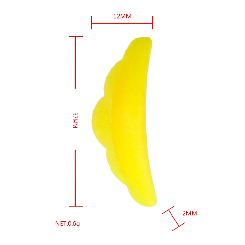 Glueless Silicon Lash Lift Shields l Eyelash Lift Perm Rods Lash Extension Tool Eye Gel Sticky Pads for Lashes Customized