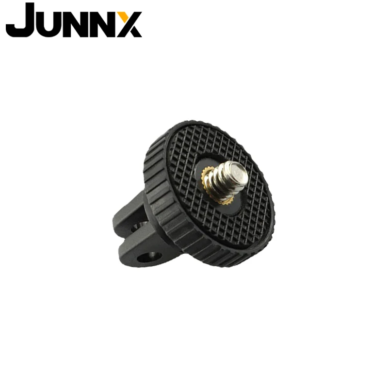 JUNNX 1/4 MINI Tripod Mount Adapter for Gopro Hero Accessories 10 9 8 7 6 5 4 3 2 SJ4000 Xiaomi Yi Sports Camera