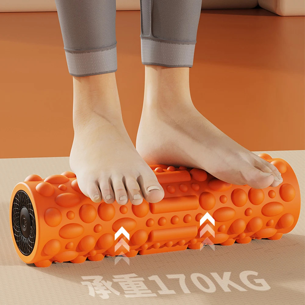 Factory Price Fitness Electric Yoga Foam Roller Muscle Massage PU Vibrating Foam Roller Massage