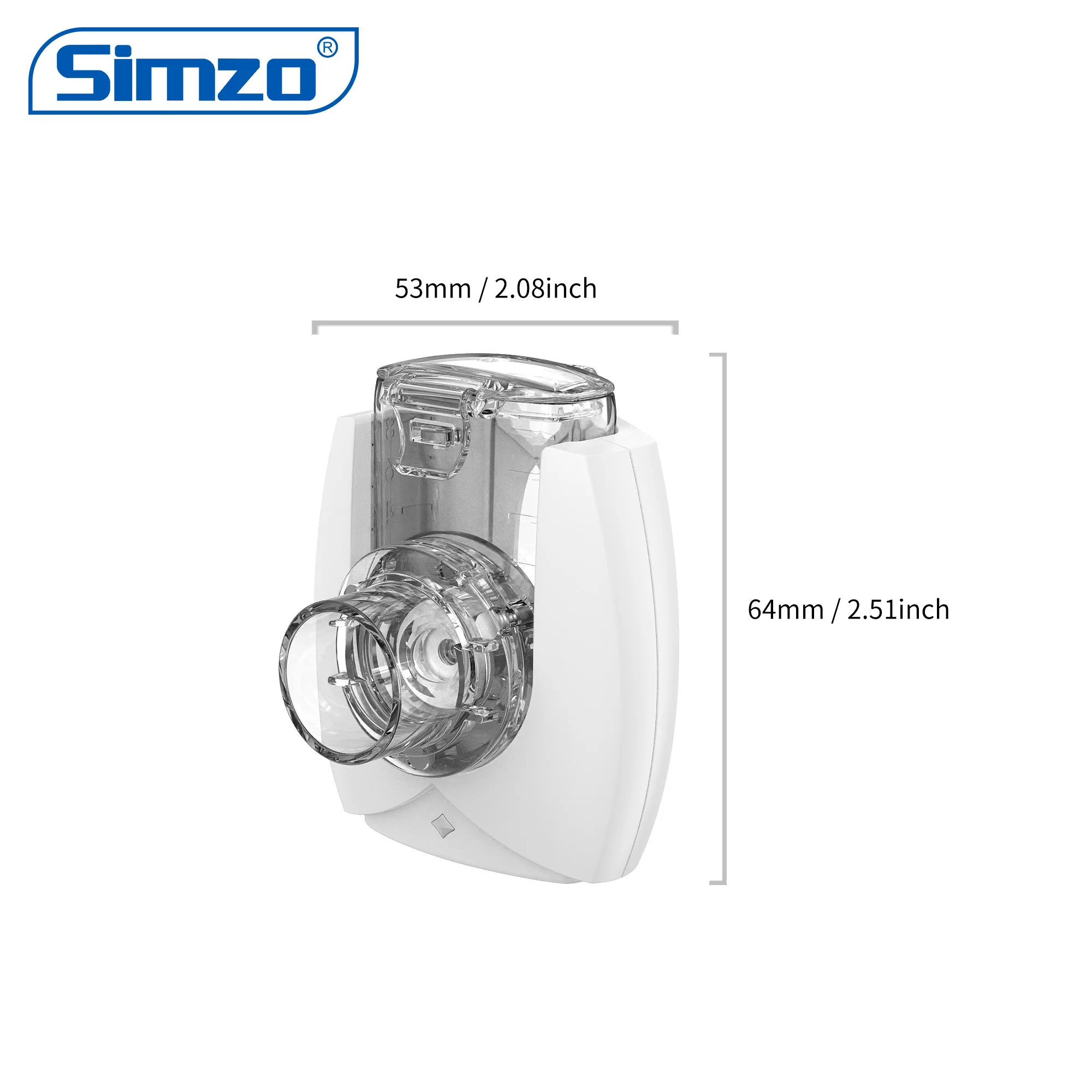 Mini nebulizer medical nebulizer for homeuse portable mesh nebulizer machine