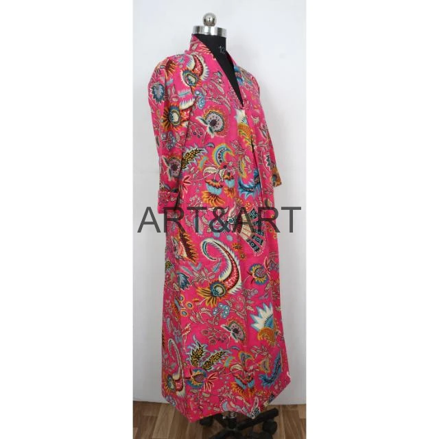 Женское платье-халтер из чистого хлопка розовое платье макси с цветочным принтом и рукавами сарафан в Корейском стиле для летних праздников каникул