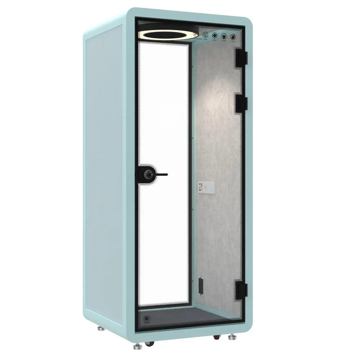 Modern sound proof office pod private phone booth silent telephone booth