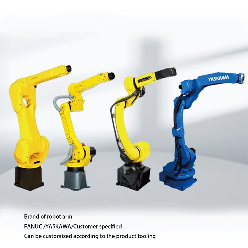 New-style vertical manipulator three-dimensional five-axis laser cutting machine