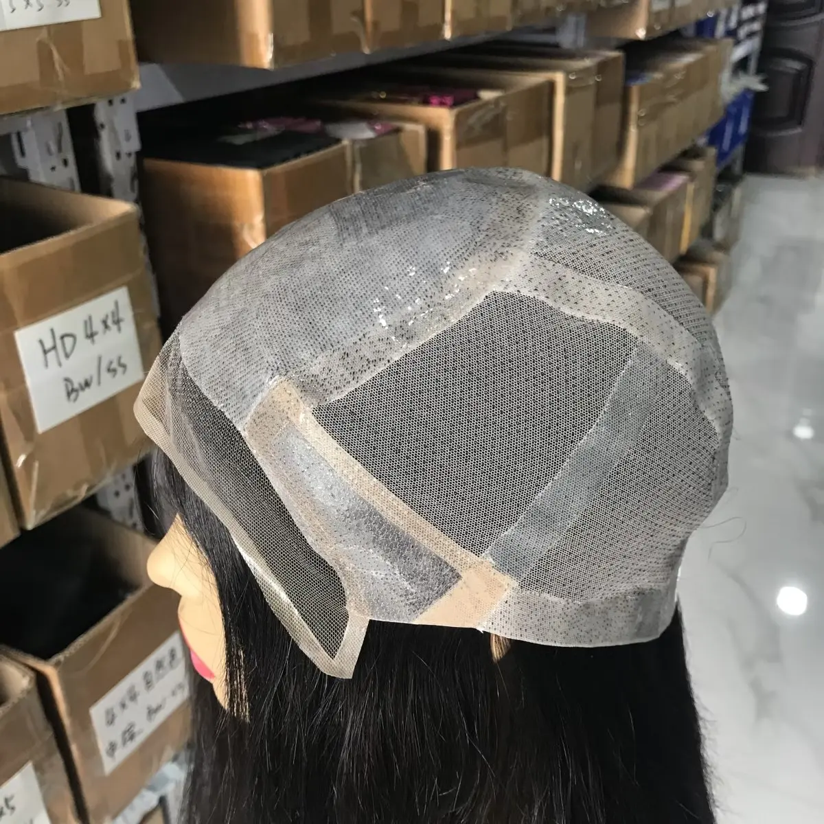 Медицинский парик из натуральных 100%