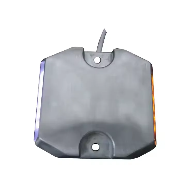 Double side 12pcs leds DC12v 24v Tunnel IP68 Cable LED Wired Road Marker Aluminium Road Stud