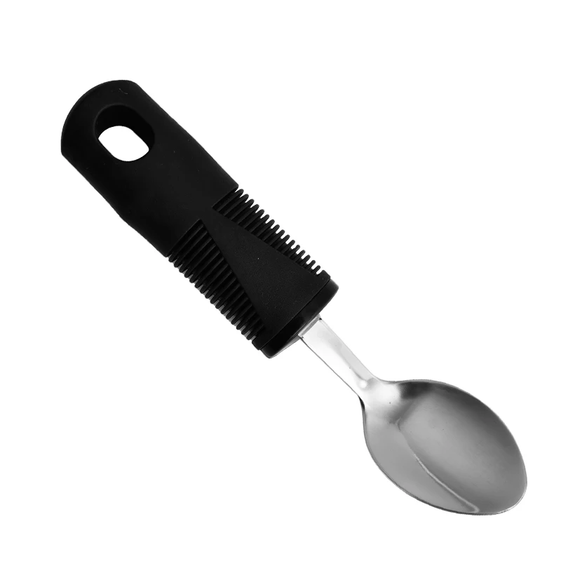 Adaptive Utensils for Elderly Silverware for Parkinsons Heavy Stainless Steel Spoon Fork Serrated Knife
