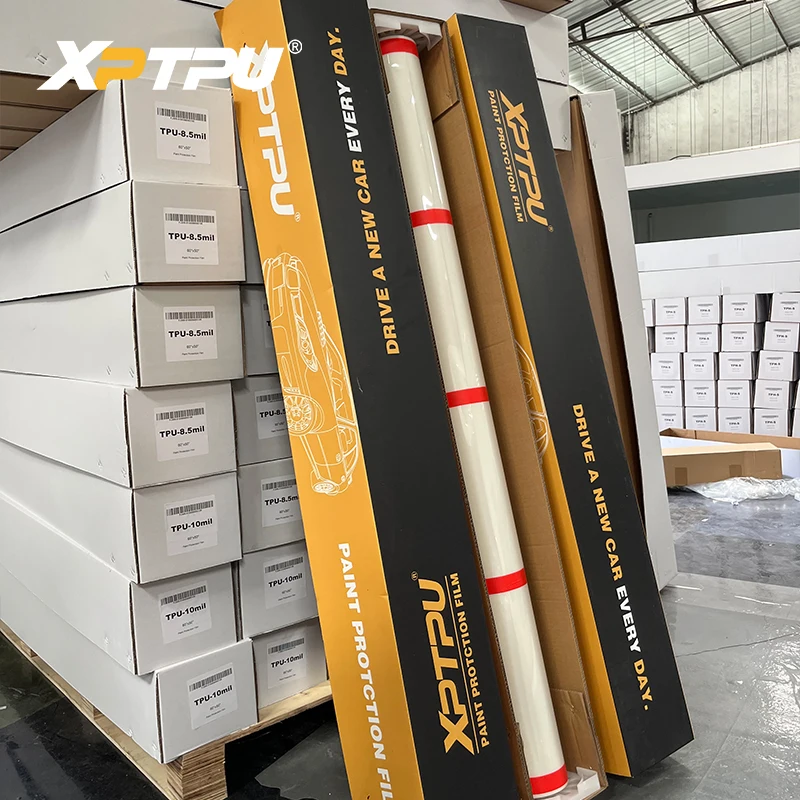 High Gloss Paint Protection Film Car Waterproof Transparent PPF Auto TPU Film Anti Scratch Car Film Stickers