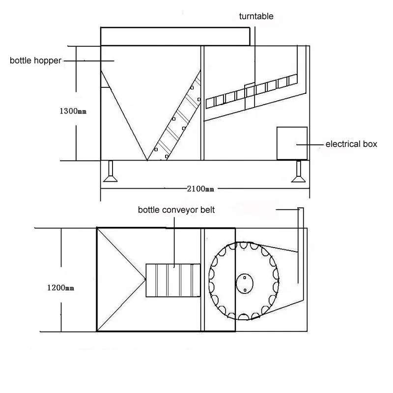 
Automatic Small Plastic PET PP LDPE HDPE Chemical Oral Liquid Medicine Bottle Unscrambling Sorting Arranging Machine/Unscrambler 