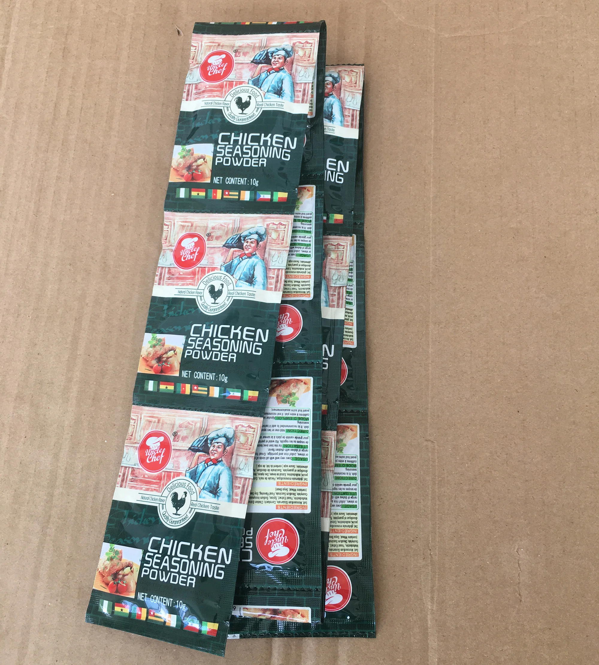 
Halal Chicken Bouillon Powder 10gx600bags 