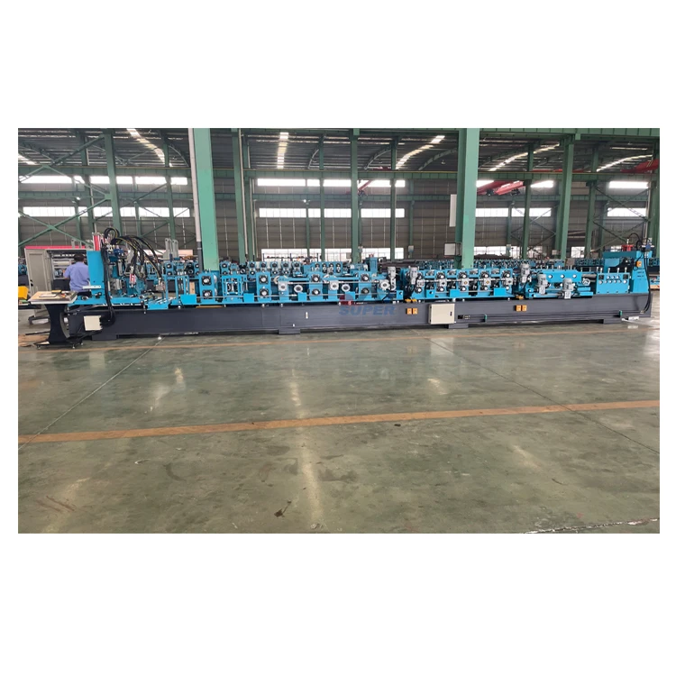 High Speed Auto C to Z Channel Steel Interchangeable Purlin Roll Forming Machine