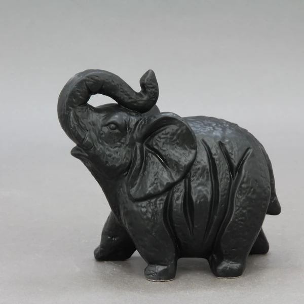 
Artificial white ceramic elephant figurines craft for sale 