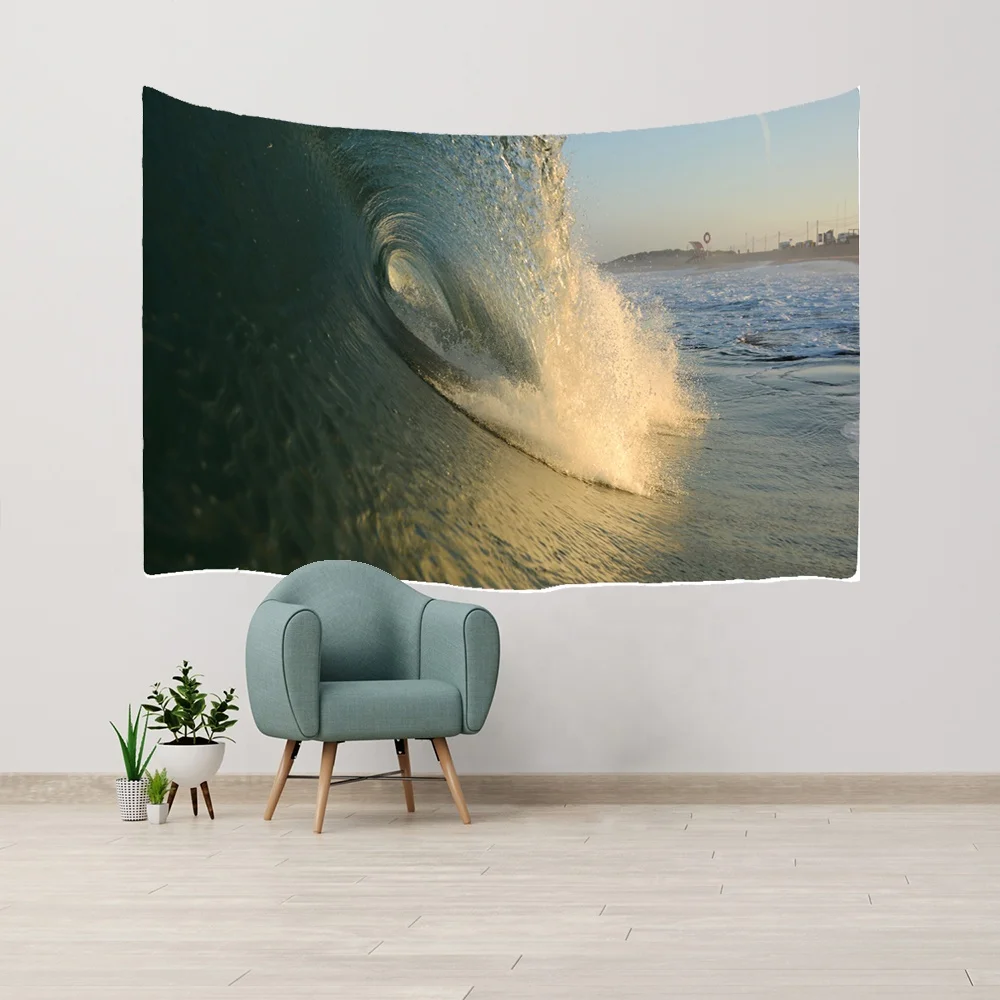 New collection microfiber UV print custom made mandala tapestry