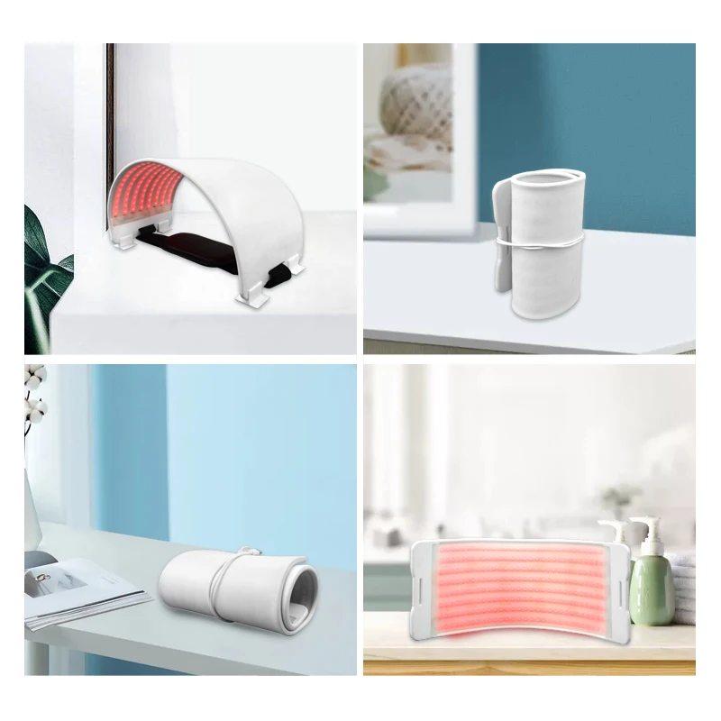 Red Blue Light Therapy Low Level Red Light Therapy Lamp And Stand Red Light Therapy Panel Body Folding Pdt For Skin Care