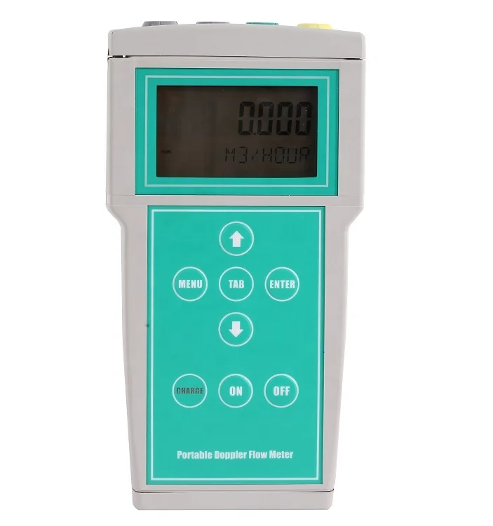  Handheld Doppler Ultrasonic Flow Meter for Activated