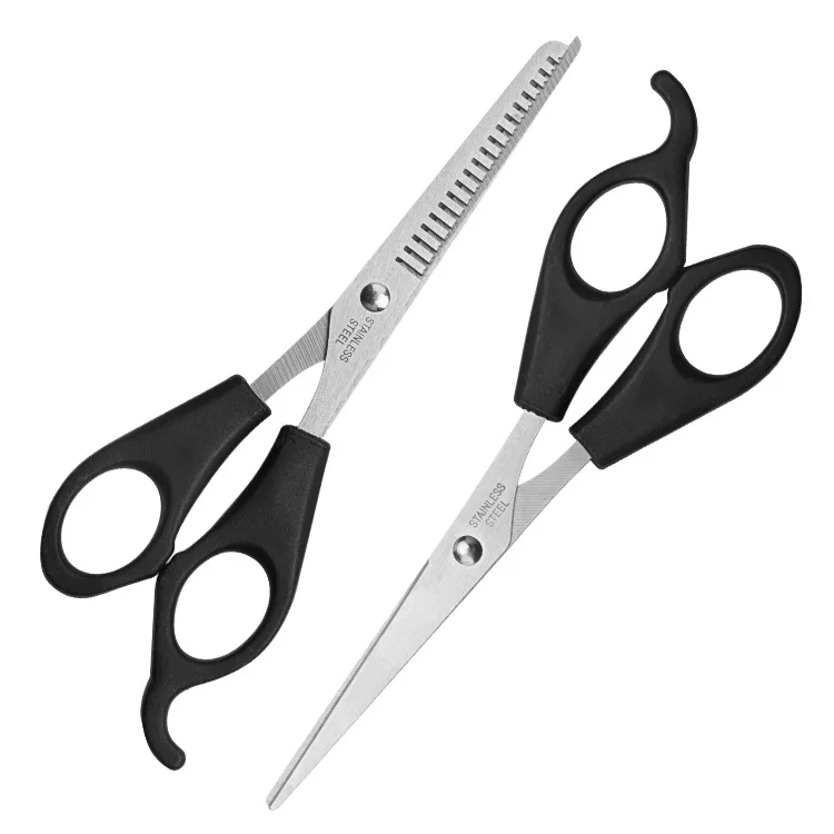 Dog Grooming Dogs Hair Cutter Stainless Steel Shears Straight Thinning Curved Pet Dog Cat Cutting Tools Grooming Scissors Set