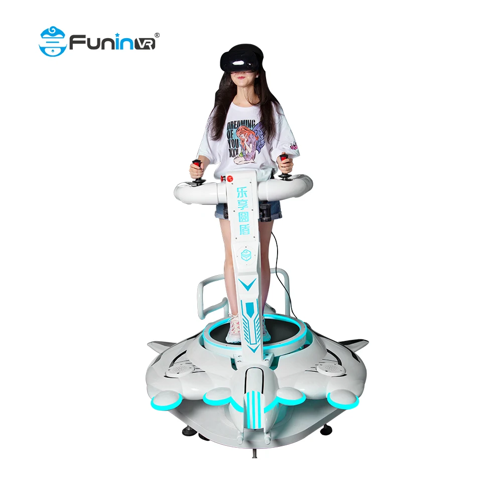 
FuninVR Virtual Reality Cinema Simulator Standing VR Motion Rides Machine 