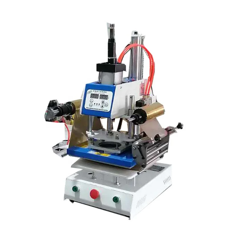 High efficiency Tennis Ball Logo Printing Pneumatic Heat press Machine Foil stamping machine